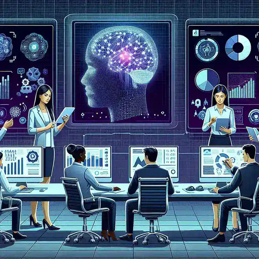 "Fidelity AI-Powered Portfolio Manager interface showcasing investment options and analytics for retail clients, symbolizing innovation in personal finance management."